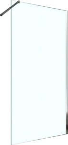 Душевая перегородка Berges Wasserhaus Sky 140xh200, профиль хром, стекло прозрачное KL Berges Универсал 064007
