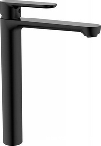 Смеситель для раковины, Высокий, без д/к, (цв.черный матовый),  ZZ Cezares Stylus STYLUS-LC-NOP-W0