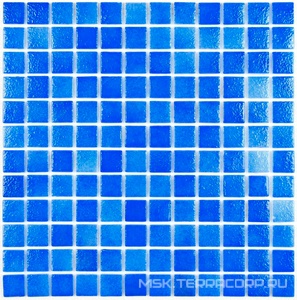 Мозаика Bonaparte Керамическая мозаика Atlantis Blue Art  (4x24x24) ZZ 31.5x31.5