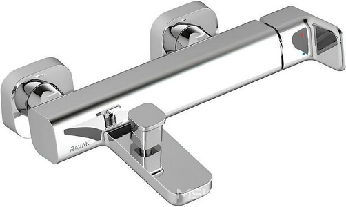 Смеситель для ванны TD F 022.00/150 150 мм Ravak 10° FREE X070131