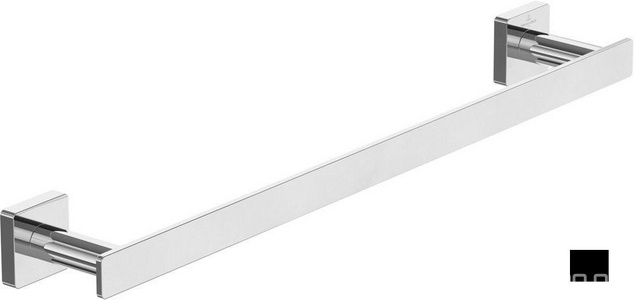 Ерш настенный, (цв.черный матовый/матовое стекло),  ZZ Villeroy & Boch Elements – Striking TVA152017000K5