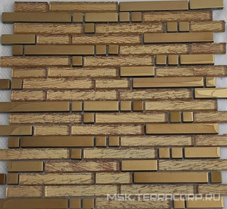 Мозаика Мозаика XF060 (чип 15х15, 15х48, 15х96) ZZ|30.4х30.4 Мастера Керамики Glass XF060