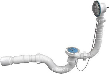 Сифон на ванную "Ани" 1,1\2" * 40 с гофрой ZZ Ани Пласт Комплектующие E155