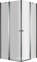 ELENA-W-AH-2-100/90-C-Cr Душевой уголок | ZZ