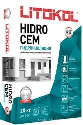 HIDROCEM гидроизол. смесь 20 кг. ZZ