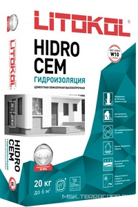 HIDROCEM гидроизол. смесь 20 кг. ZZ Litokol Универсал n157852