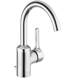 Смеситель для раковины, с донным клапаном, хром XX