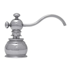 Дозатор для жидкого мыла или иного моющего средства, встраиваемый в столешницу в ванной или на кухне, (цв.хром),  ZZ Migliore Complementi 21964