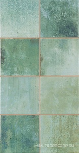 Керамическая плитка для стены Pamesa Artisan  Verde 31,6x60 002.655.0005.2795