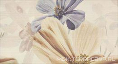 Decor Infinity Crema Flor 1 XX |32.5x60