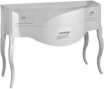 База под раковину 103*57*81см, с тремя выдвижными ящиками (цв. Bianco Frassinato, БЕЗ столешницы и раковины),  ZZ Cezares Lady LD/02C.05