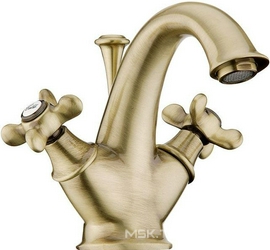 Смеситель Webert Ottocento OT700102065 бронза, для раковины| 14x15x15