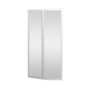 Шторка на ванну VSK2 ROSA 170 L пластик белый дождь ZZ Ravak ROSA II 76LB010041