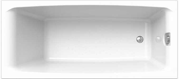 Акриловая ванна  160х70, каркас (разборный), ZZ Vannesa Веста 2-01-0-0-1-242Р