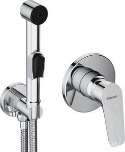 Гигиенический душ 777510000 со смесителем, С ВНУТРЕННЕЙ ЧАСТЬЮ, цв. хром, ZZ RedBlu Origin Bit 777510000