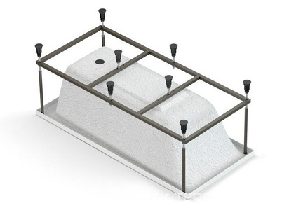 Каркас для ванны Cersanit  150, ZZ Cersanit Lorena K-RW-LORENA*150n