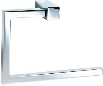 Полотенцедержатель полукольцо 13,8x20,3x6см, (цв.хром),  ZZ Decor Walther Corner 0560600