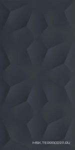 Керамическая плитка для стены Atlas Concorde Italy 3D Wall Design 3D Diamond Night Matt 40x80 ZZ 8DDN