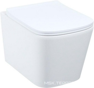 Унитаз подвесной безободковый, , IDDIS, BILRDSEi25, крышка-сиденье в комплекте, цв. белый ZZ Iddis Bild BILRDSEi25