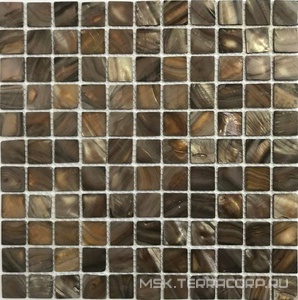 Мозаика Мозаика из стекла на сетке R10-162 |30x30 Спектр-М Перламутр R10-162