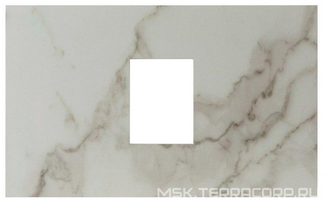 Столешница для тумбы Aquanet  75 мрамор (734x10x450 мм), без раковины, ZZ Aquanet Nova Lite 257610