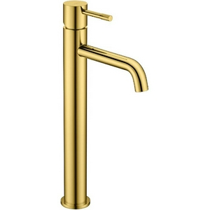 Смеситель для раковины высокий Uno, цв. золото, ZZ Boheme UNO 462-G