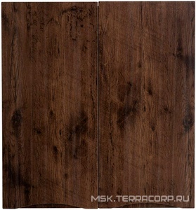 Шкаф подвесной с двумя распашными дверцами, 700х300хh750мм, (цв.Rovere Moro),  ZZ BelBagno Marino FLY-MARINO-700-2A-SC-RW-P