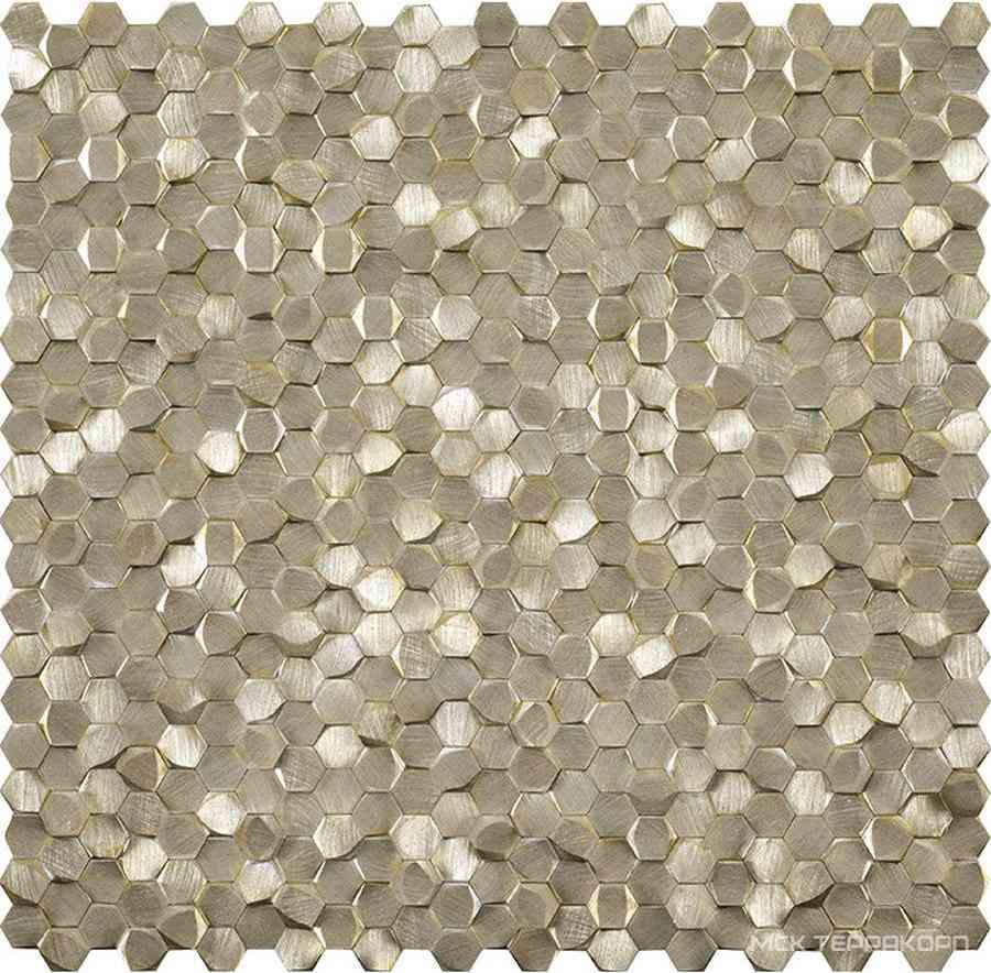 Мозаика из металла на сетке А10-173 ZZ |29.8x30.8