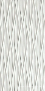 Керамическая плитка для стены Atlas Concorde Italy 3D Wall Design 3D Wind White Matt 40x80 ZZ 8DMW
