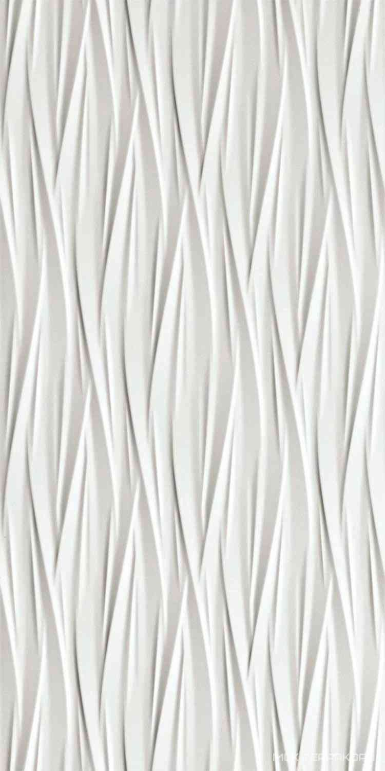 3D Wind White Matt 40x80 ZZ