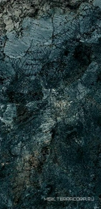 Керамогранит для пола и стены WIFI Ceramics Luxury Stone Karst Blue 75x150 SLS75028