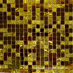 Мозаика золото А1506 (чип 15x15) ZZ 30х30