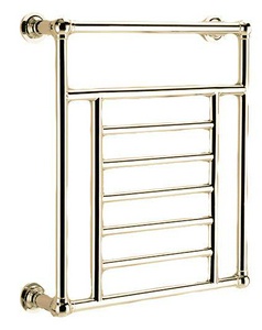 Полотенцесушитель электрический 530х530мм , (латунь),  3 ZZ Devon & Devon Jupiter PRJ3EL