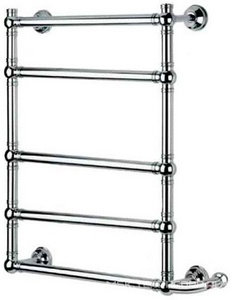 Полотенцесушитель Art.584/8/570CR (цв.золото) 927х500мм (Эл.+Box, подкл. справа),  ZZ Margaroli Sereno 584/8-500x926-475/8M+Box Gold