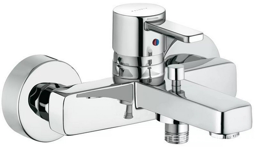 Смеситель для ванны однорычажный, БЕЗ душ.гарн., хром Kludi Zenta 386700575