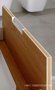 "" Комплект мебели ACC0110DZ (тумба подвесная в КОМПЛЕКТЕ с раковиной "Malaga 1000"), цвет дуб золотой, ZZ Aqwella Accent ACC0110DZ