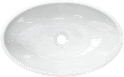 Раковина-чаша  Slim 53x34 см, БЕЗ отверстия под смеситель, белая Sanita Luxe Ringo WB.CT/Ringo/53-N.Slim/WHT.G/S1 / RNGSLWB01S