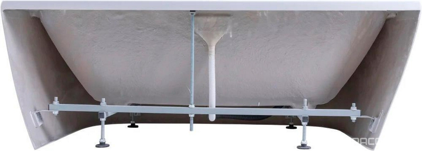 Ванна 1700x780хh600мм, пристенная, интегрированный слив-перелив, д/к цв.хром в компл., (акрил цв.белый),  3 ZZ Allen Brau Priority 2.31003.20