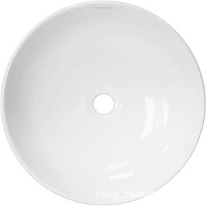 Раковина-чаша накладная  40*40*12, без отверстия под смеситель, белая Sanita Luxe Best Slim WB.CT/Best/40-N.Slim/WHT.G/S1 / BST40SLWB01S