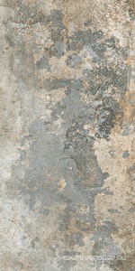 Керамогранит для пола и стены Pamesa Rusty Metal  Silver Luxglass 60x120 Rec. 050.869.0183.11903