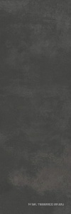 Керамогранит для пола и стены Ariostea Ultra iCementi Cementi Graphite Prelucidato (Soft) 6mm 100x300 UC6S310421