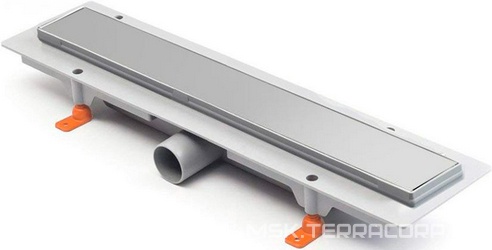 Душевой лоток Klasik 450 мм D40, хром глянец ZZ