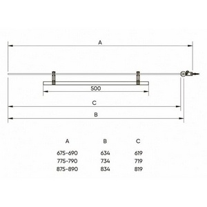 Шторка на борт  ванны PL79B-90-01-C4 профиль черный, стекло5 мм прозрачное, Easy Clean ZZ Veconi PL-79B PL79B-90-01-C4