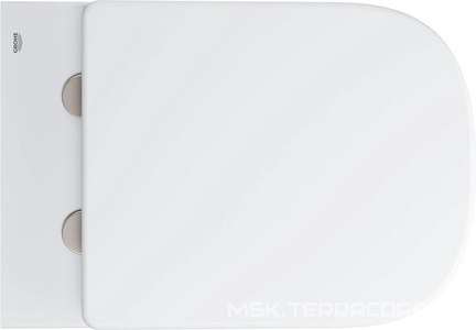 Подвесной унитаз без крышки-сиденья,антибактериальное покрытие, цв. белый ZZ Grohe Euro Ceramic 3932800H