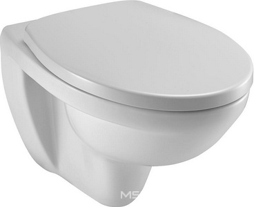 Унитаз подвесной, безободковый,  NEW, без крышки-сиденья KL Jacob Delafon Patio EDV102-00