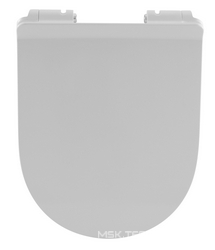Крышка-сиденье для унитазов Aquanet 425х360 (Atago 2.0 C1,Cetus 2.0 C1,Cetus W Short,SMART W) дюропласт, белое, ZZ