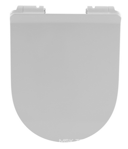 Крышка-сиденье для унитазов Aquanet 425х360 (Atago 2.0 C1,Cetus 2.0 C1,Cetus W Short,SMART W) дюропласт, белое, ZZ Aquanet Logan 246380