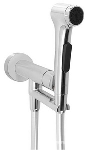 Гигиенический душ  2.0  (лейка с кнопкой+шланг+держатель), хром ZZ Jacob Delafon Elate E28317-CP