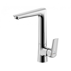 Смеситель Bravat Real F7121179CP-2-RUS для кухонной мойки| 12x27x23