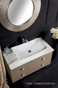 Зеркало  серебро d82 KL Armadi Art SHINE 528-SL